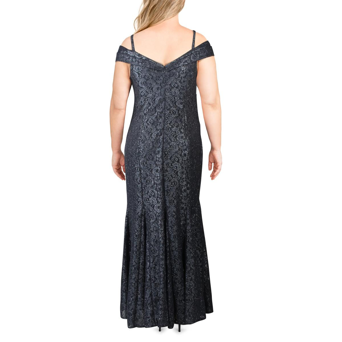 Womens Lace Formal Evening Dress