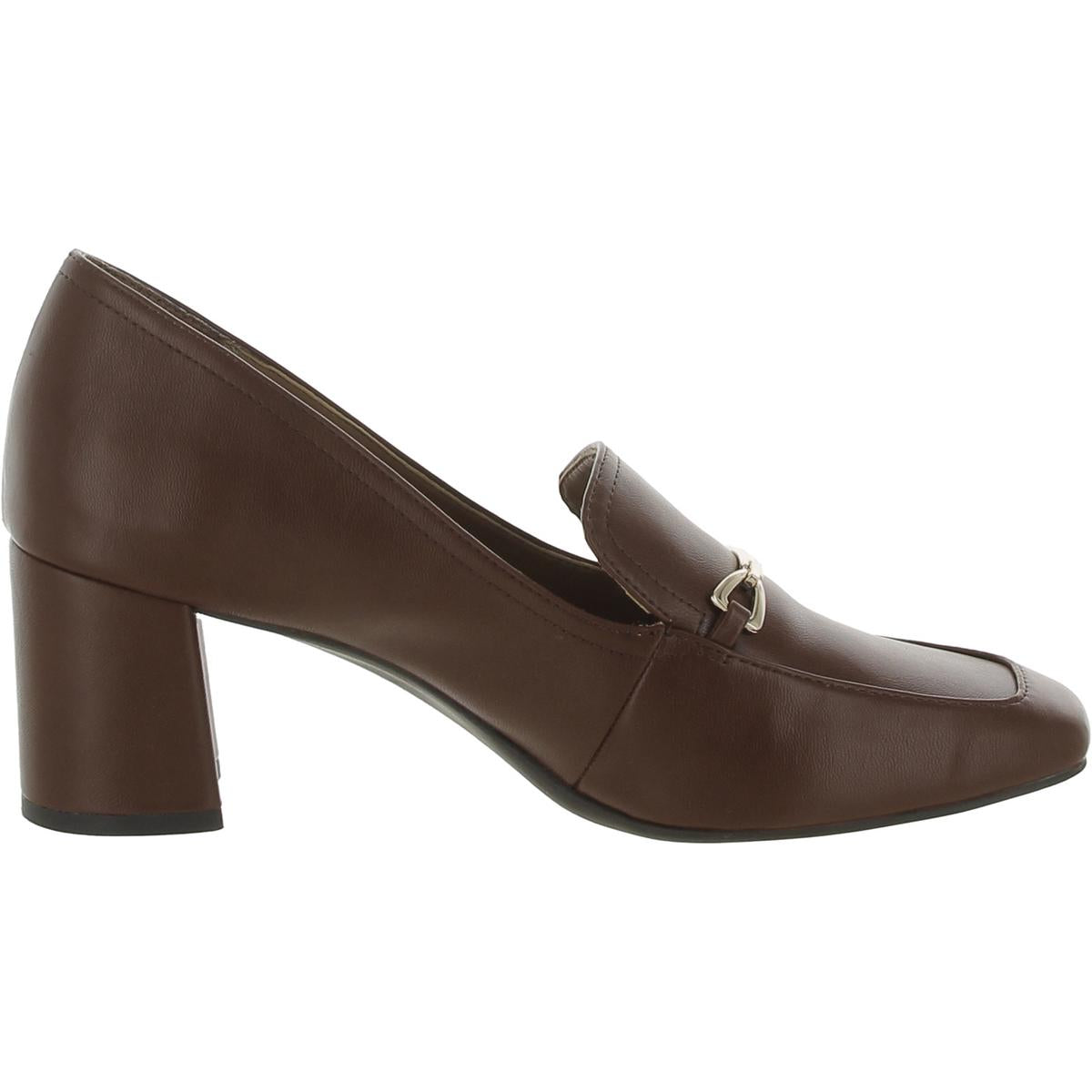 Wynrie  Womens Slip On Block Heels