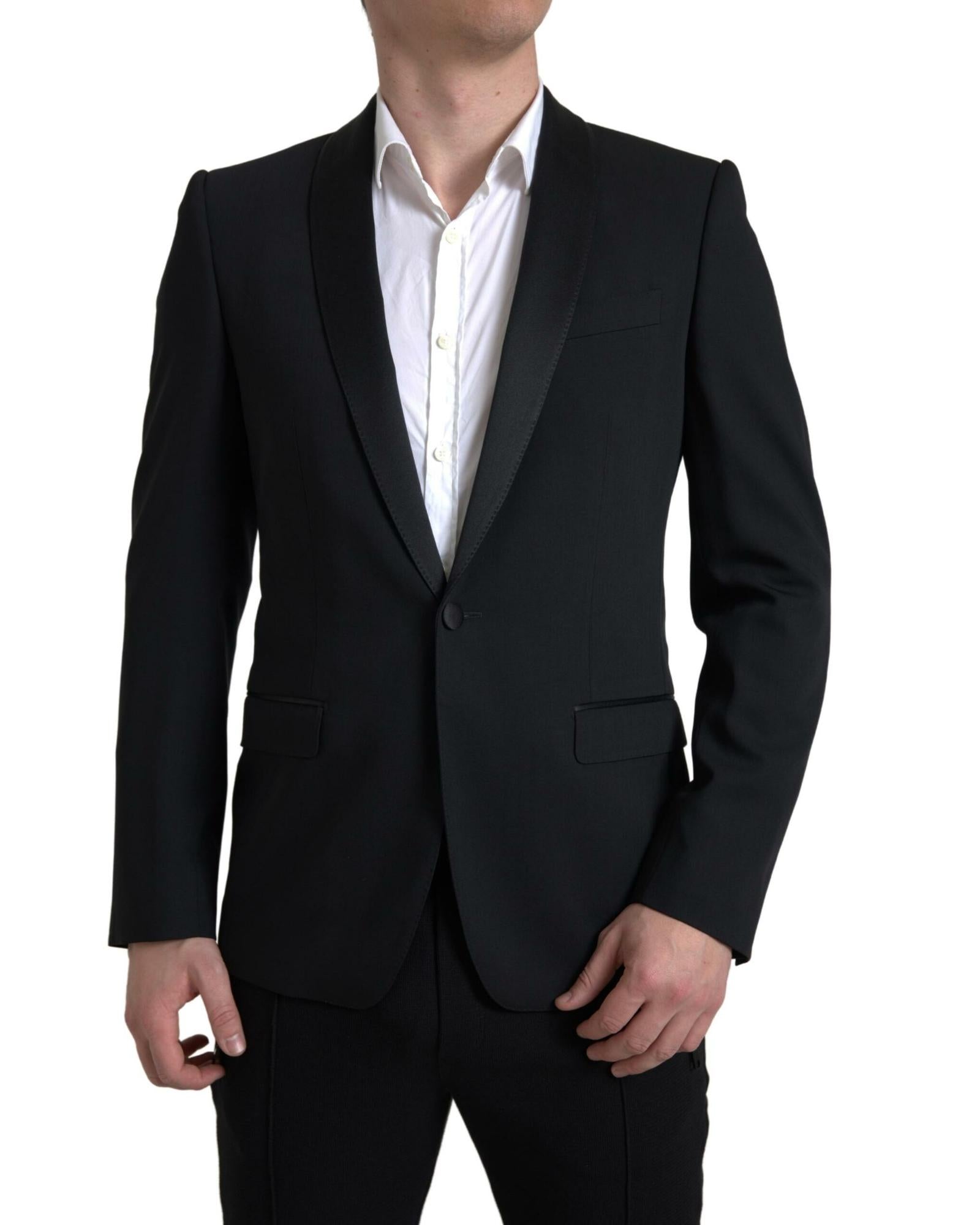 Dolce & Gabbana  Men's Classic Fit Tuxedo Jacket in Black