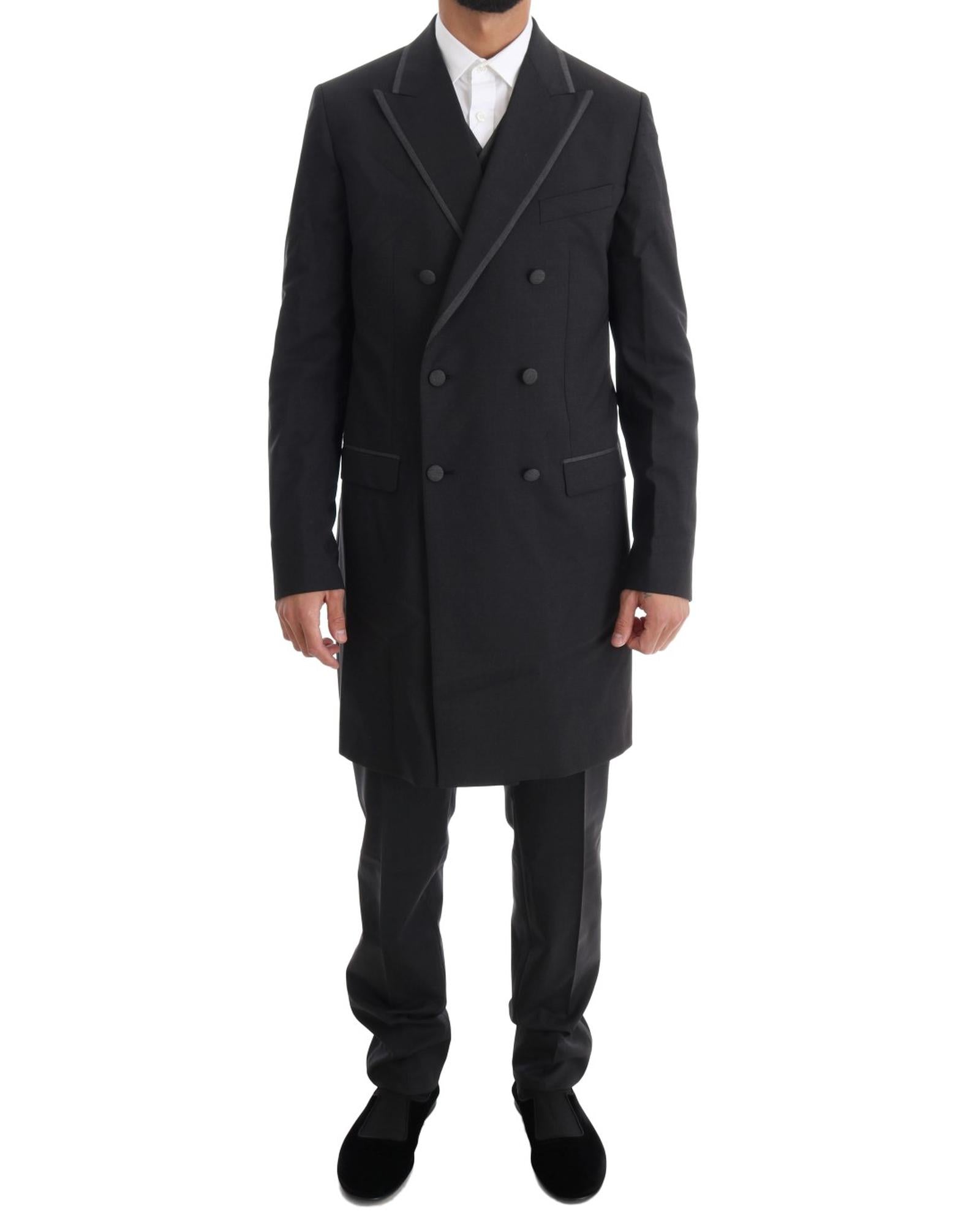 Dolce & Gabbana  Men's Double Breasted Wool Coat