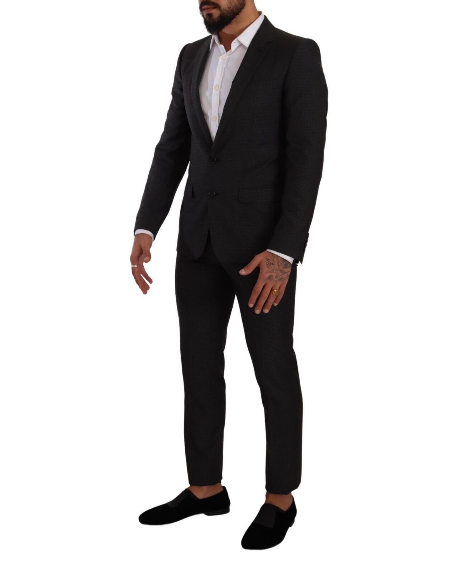 Dolce & Gabbana  Men's Classic Fit Suit - Black