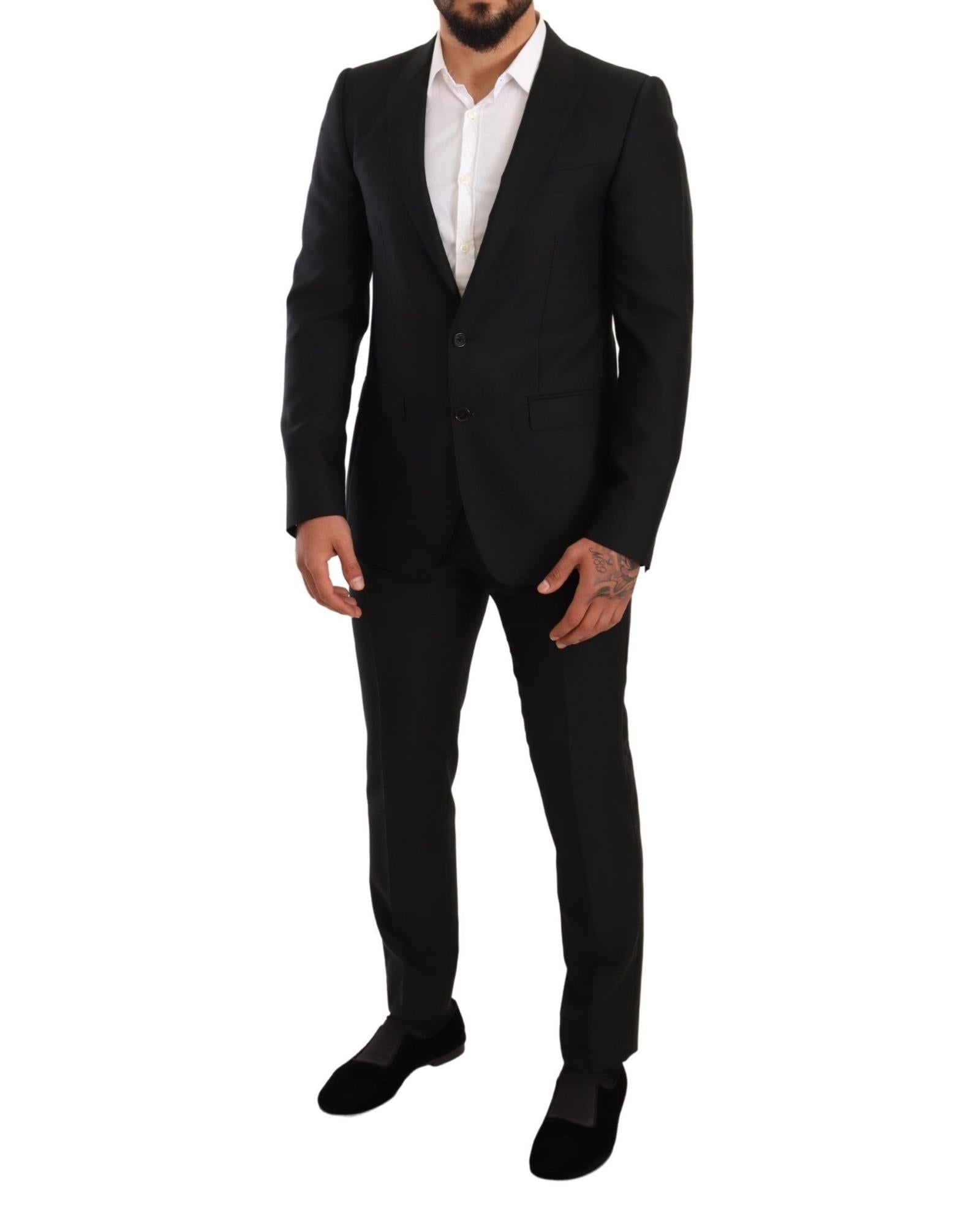 Dolce & Gabbana  Classic Fit Suit - Black