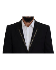 Dolce & Gabbana Slim Fit  Wool Stretch Jacket Blazer