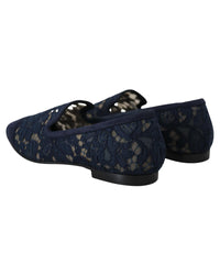 Dolce & Gabbana Floral Lace Slip Ons11