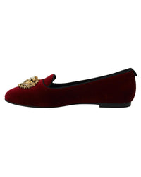 Dolce & Gabbana Velvet Slip-On Loafers12