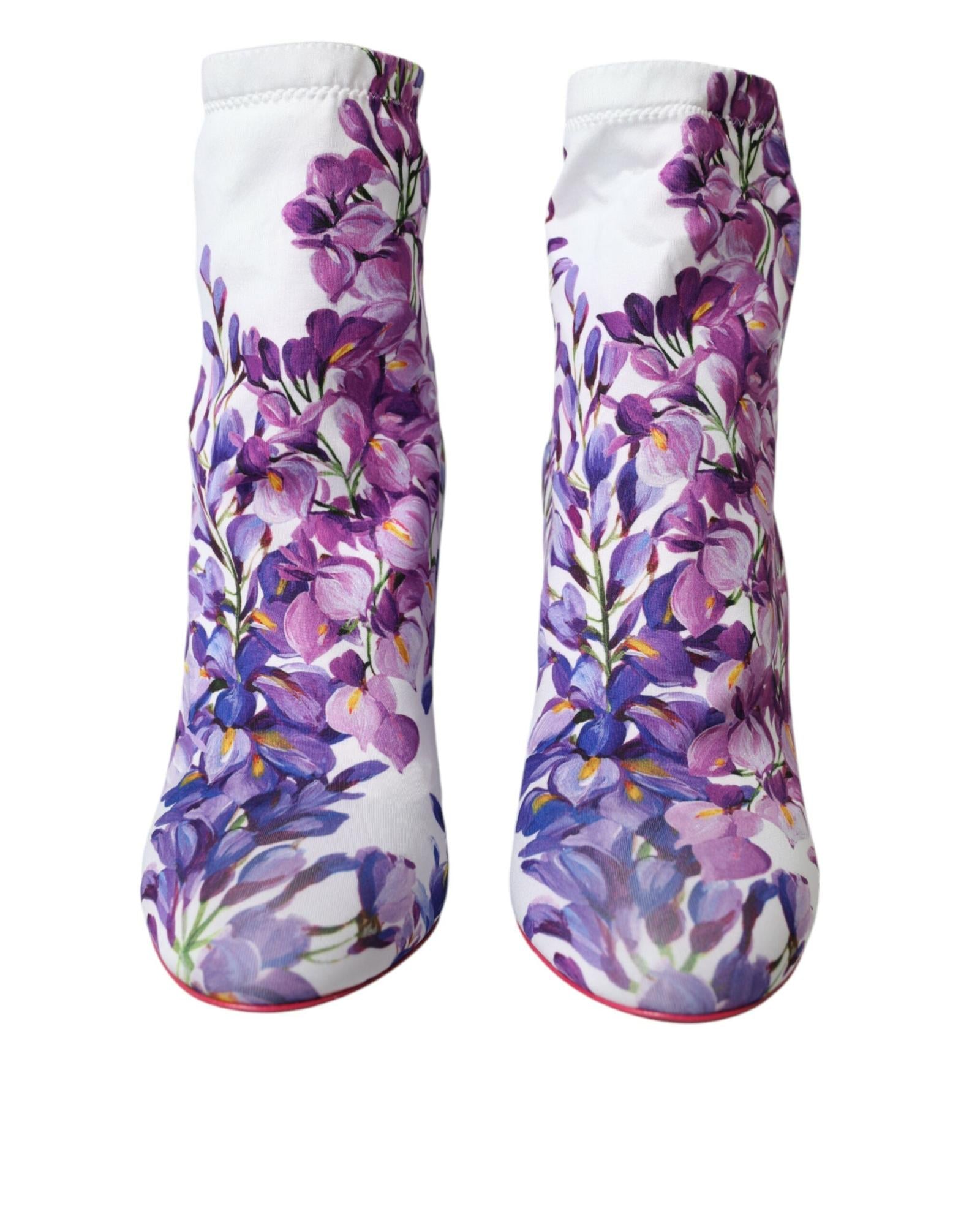 Dolce & Gabbana  Floral Print Booties