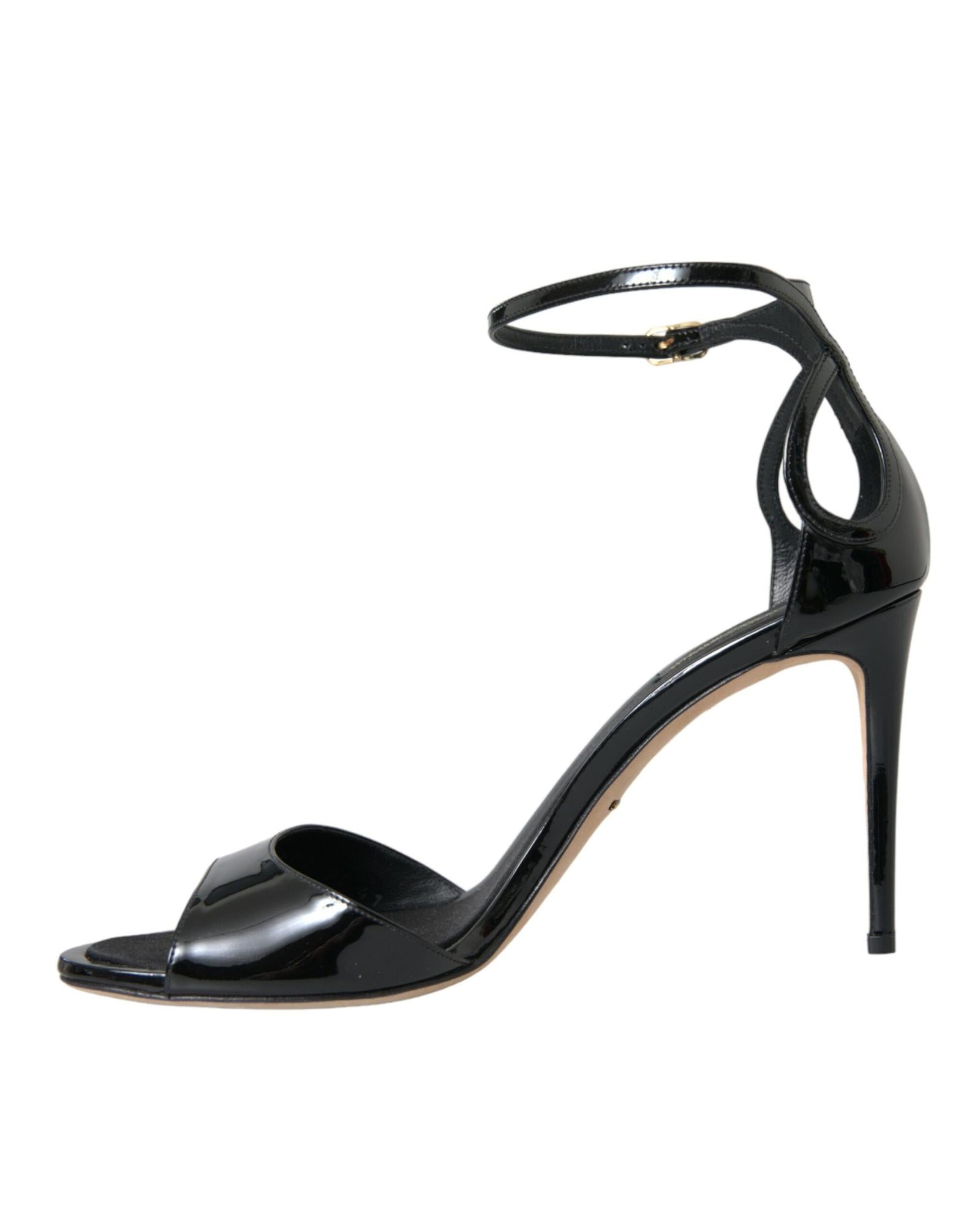 Dolce & Gabbana  Patent Leather Slingback Heels