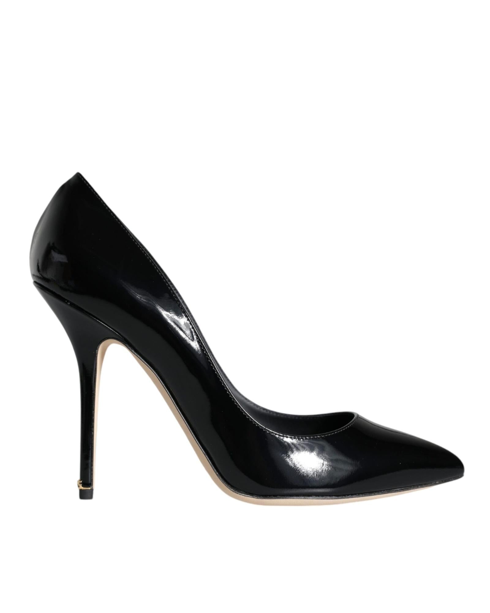 Dolce & Gabbana  Black Patent Leather Pumps