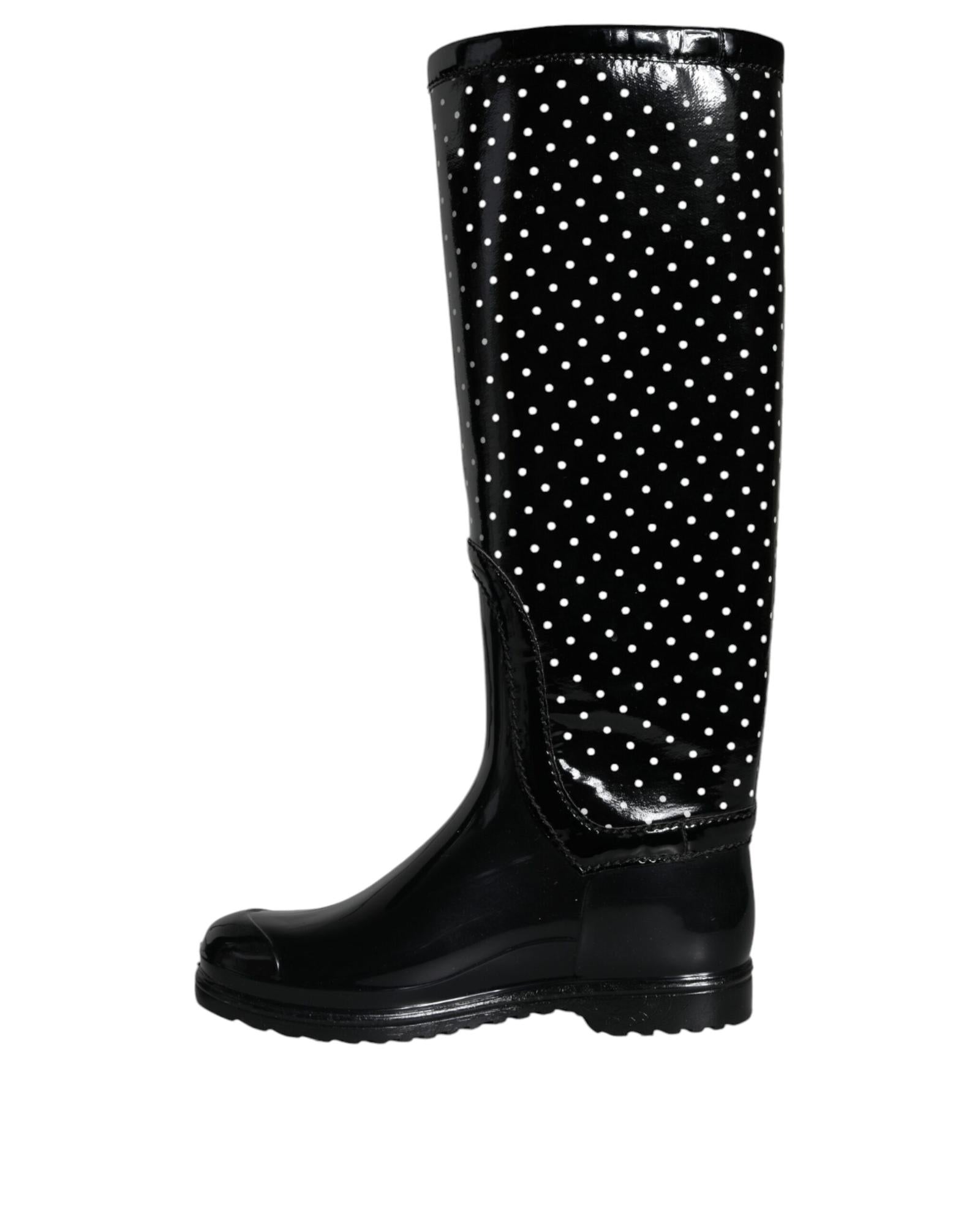 Dolce & Gabbana  Polka Dot Rain Boots