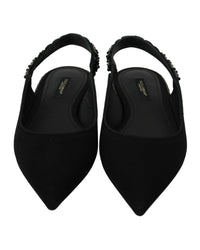 Dolce & Gabbana Gorgeous  Slingback Charmeuse Shoes5