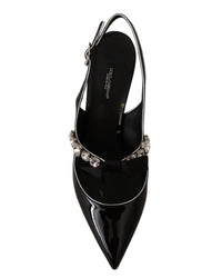 Dolce & Gabbana Crystal Slingbacks Shoes5