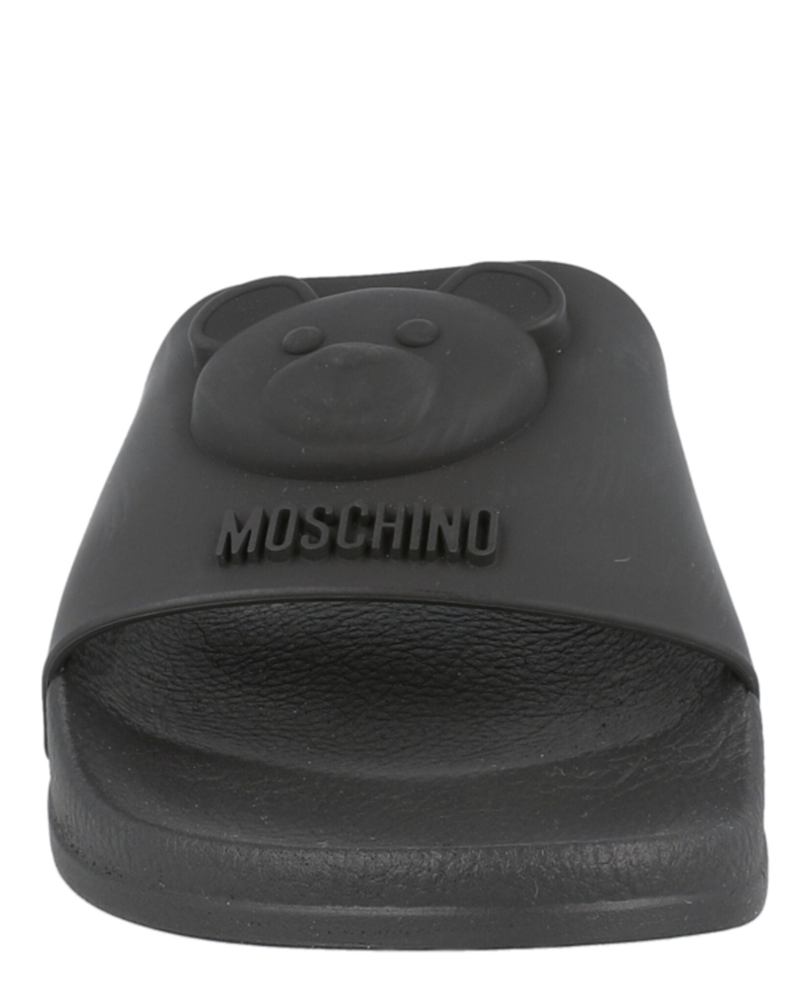 Moschino Womens Teddy Bear Pool Slides