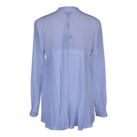 Stylish Pleated Blouse in White5