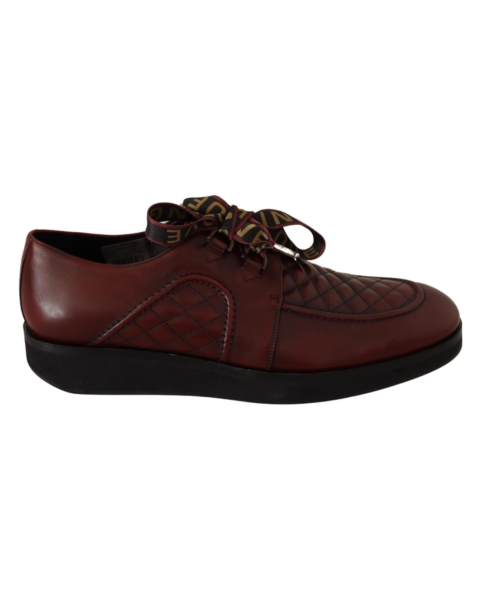 Dolce & Gabbana  Men's Quilted Leather Lace-Up Sneakers