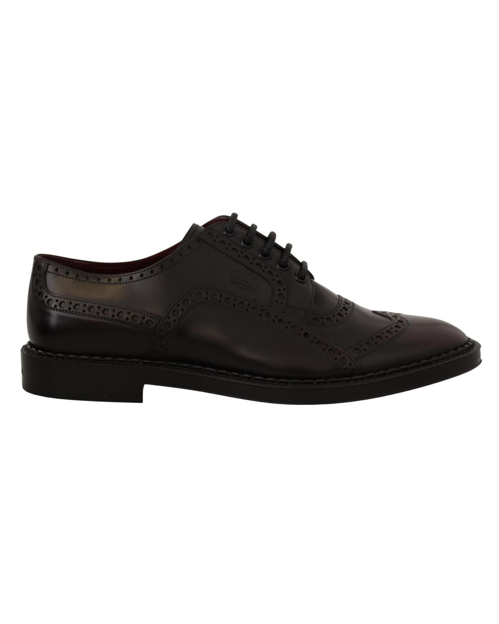 Dolce & Gabbana  Brogue Oxford Shoes in Black