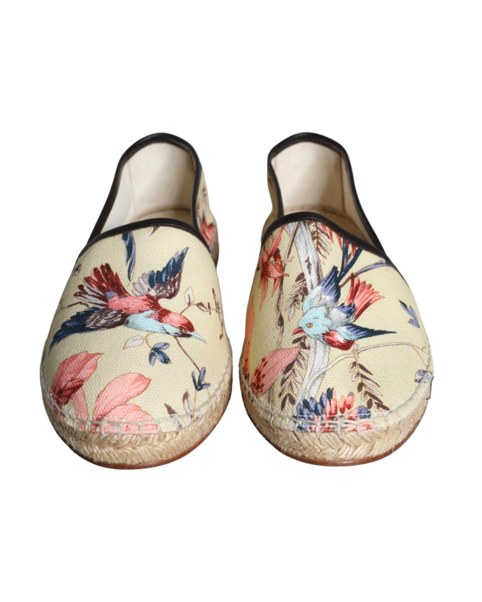 Dolce & Gabbana  Women's Floral Print Espadrilles