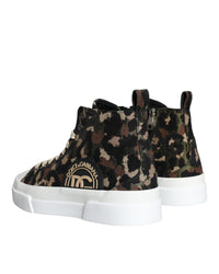 Dolce & Gabbana Camouflage High Top Sneakers4