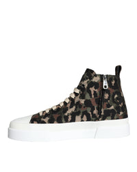 Dolce & Gabbana Camouflage High Top Sneakers5