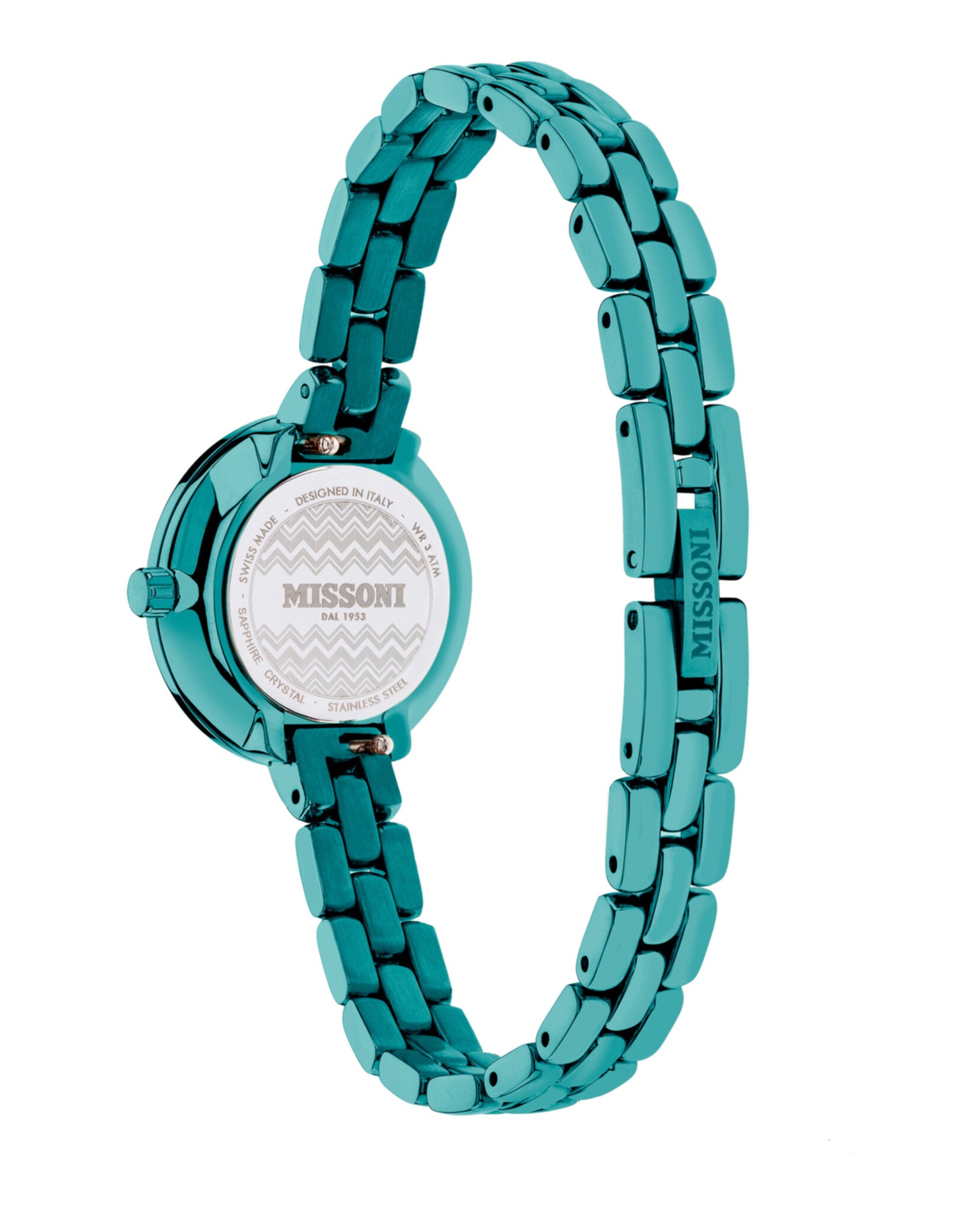 Missoni Womens Missoni Petite Green 25mm Bracelet Fashion Watch