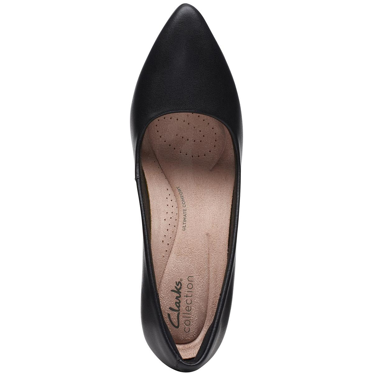 Kataleyna Gem Womens Leather Slip-On Pumps