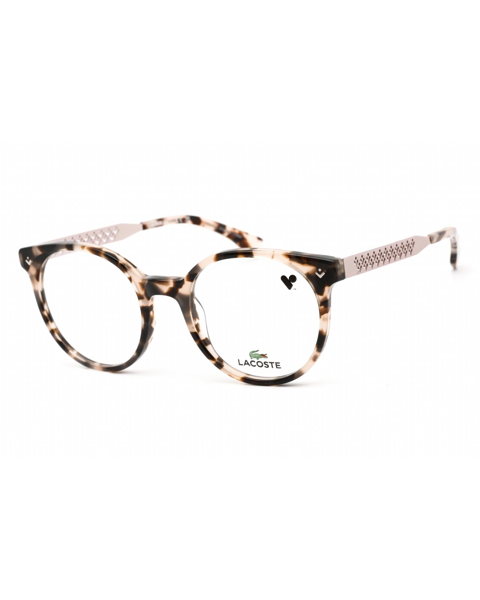 Lacoste  L2806 Eyeglasses Rose Havana / Clear Lens