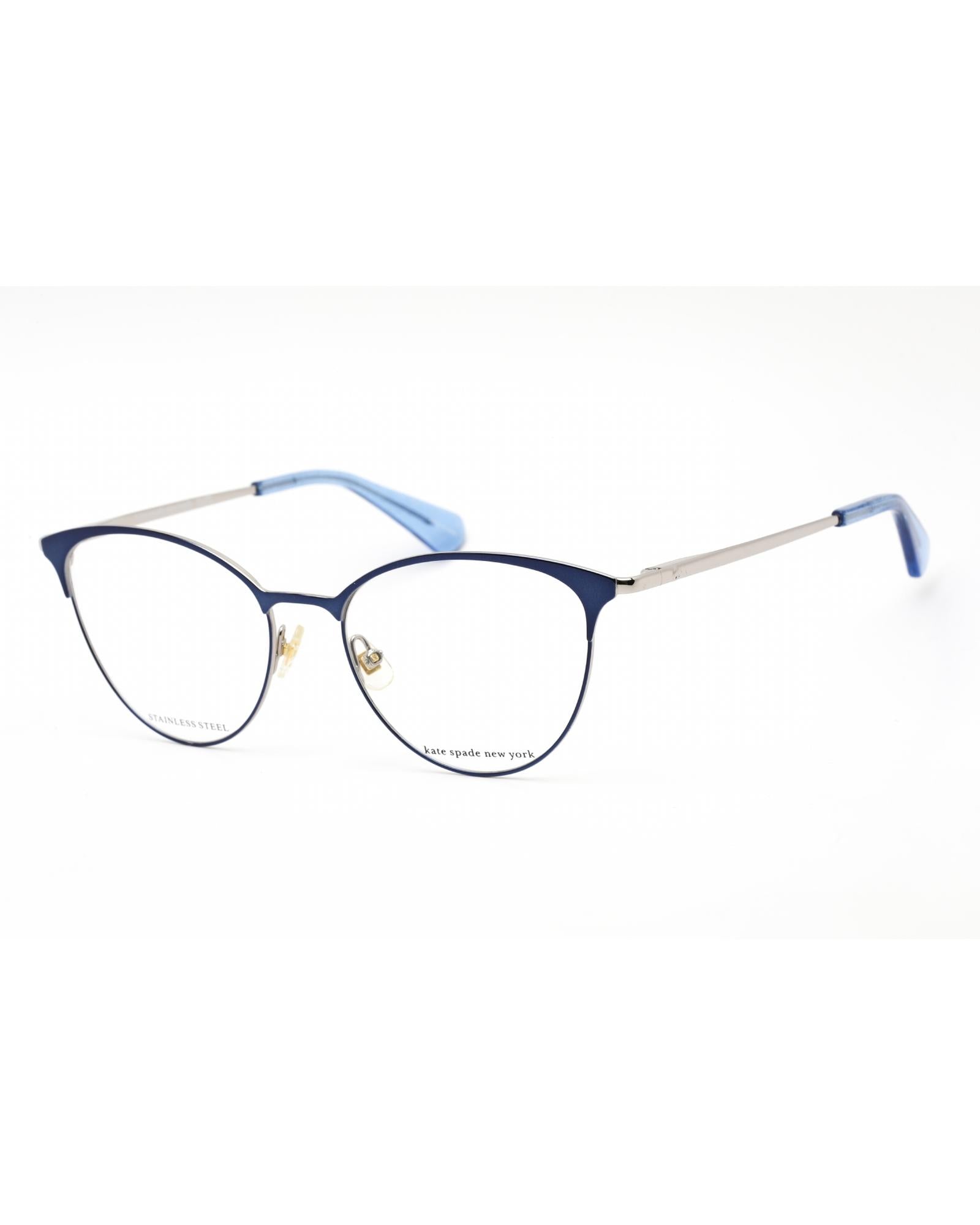 Kate Spade  NKY 86 Cat Eye Eyeglasses in BlueSilver