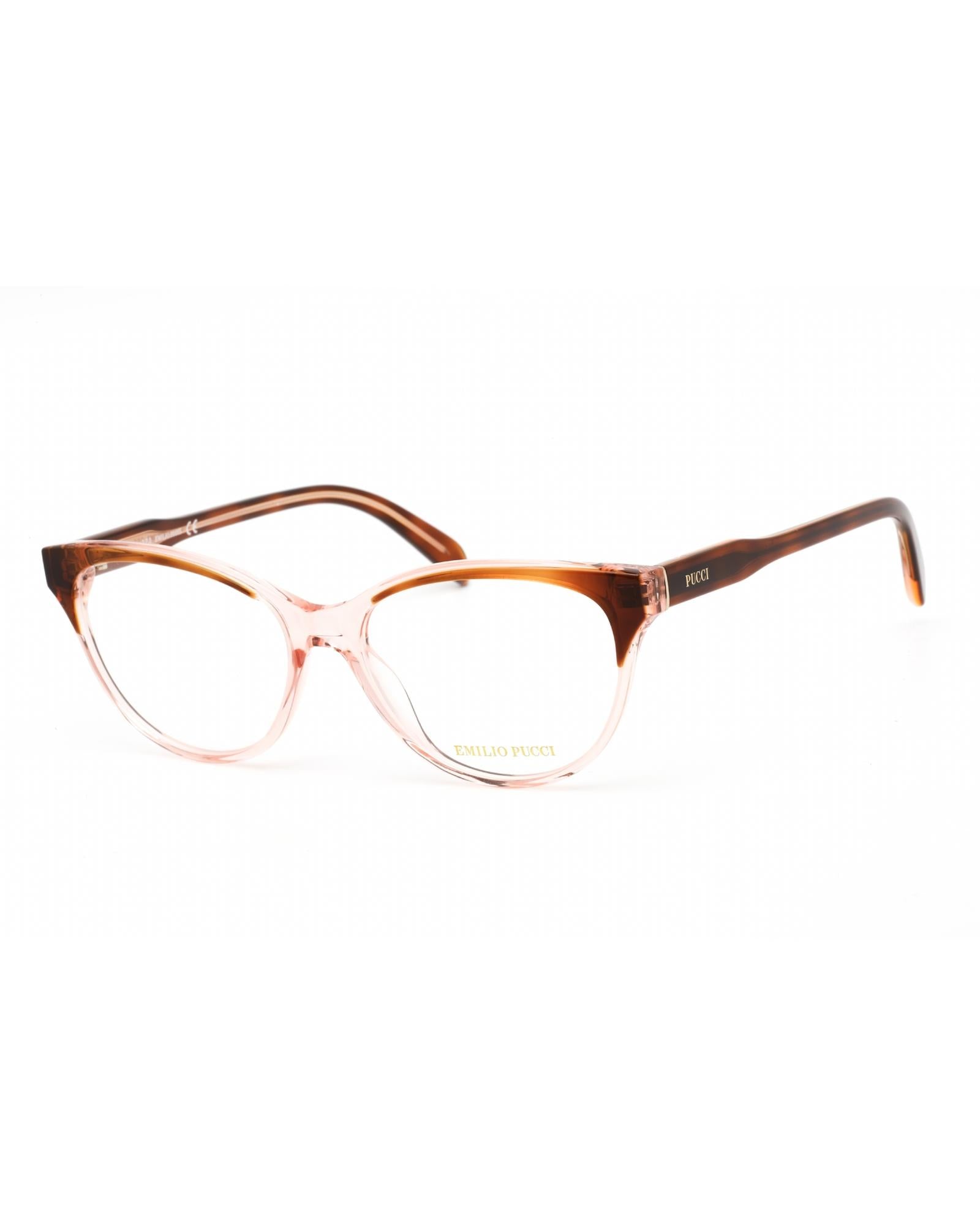 Emilio Pucci  EP 5101V Cat Eye Eyeglasses PinkBrown