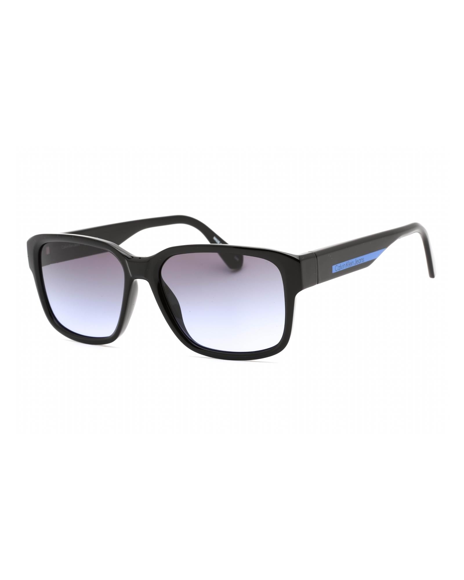 Calvin Klein Jeans  CKJ445S Square Sunglasses Black