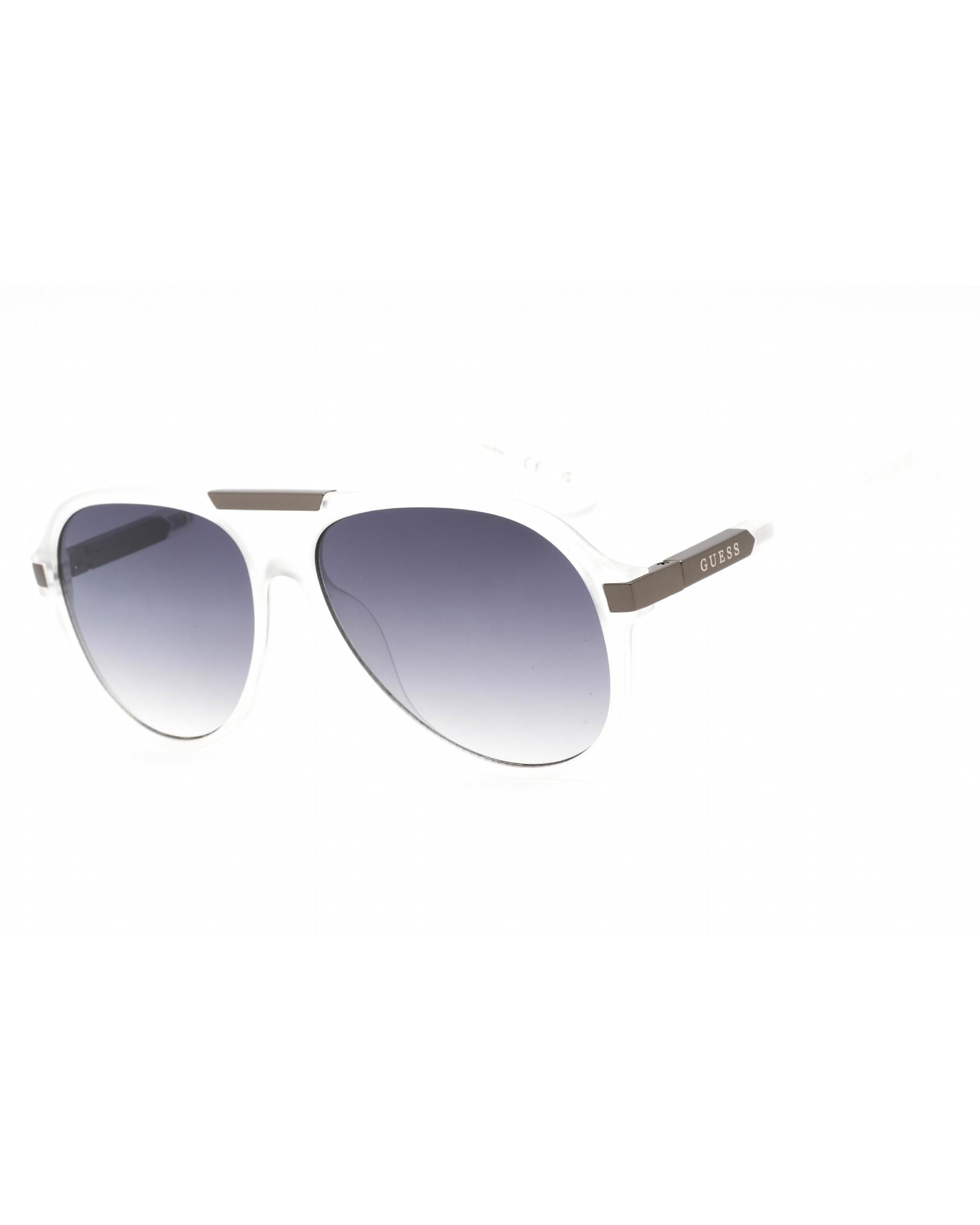 Guess Factory Guess GU7581 Aviator Sunglasses Crystal