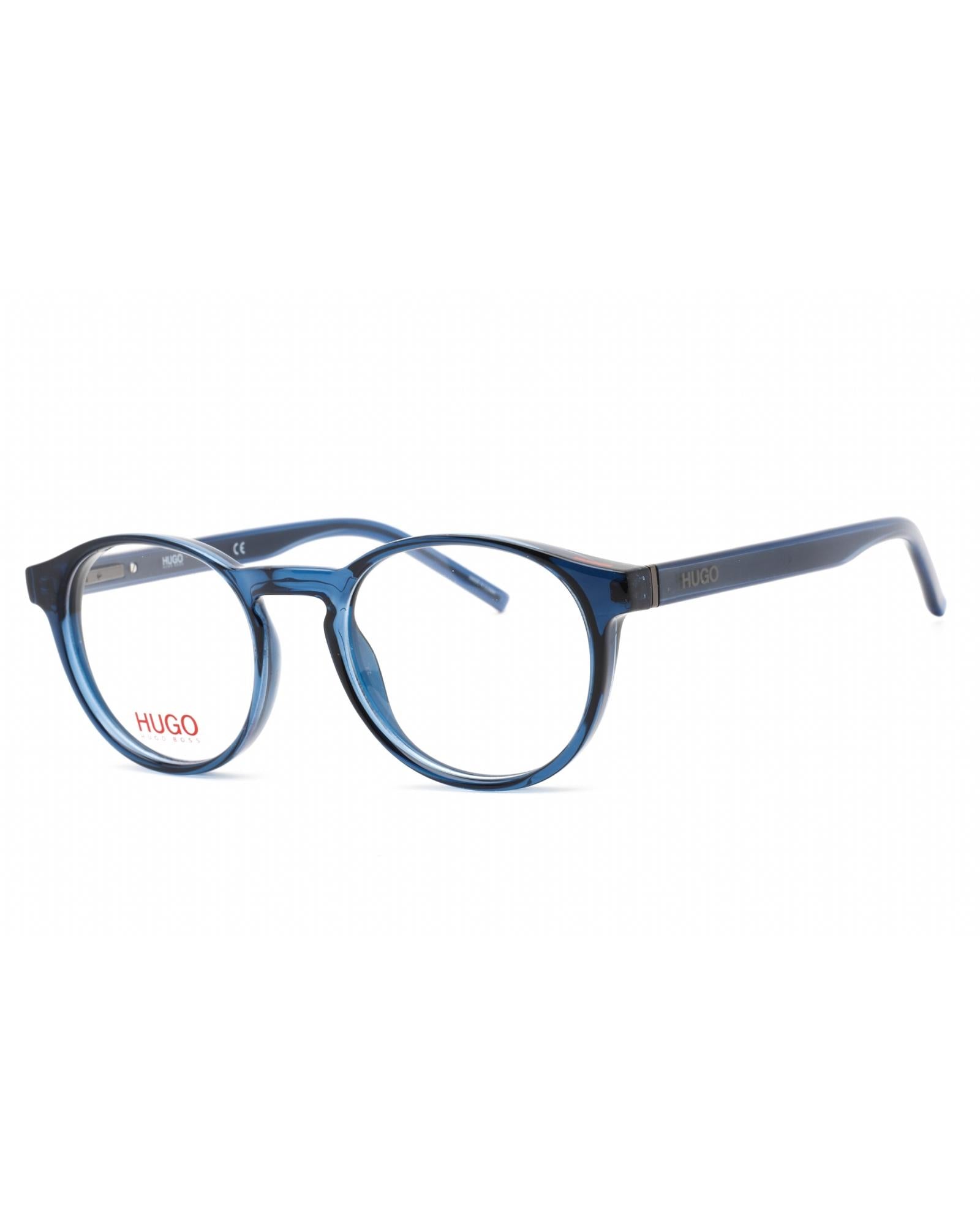 HUGO  HG 1164 Eyeglasses BLUE/Clear demo lens1