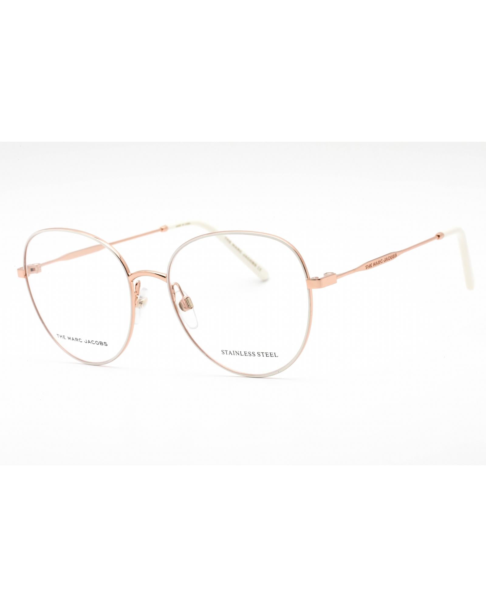 Marc Jacobs  MARC 590 Eyeglasses Gold Ivory / Clear Lens