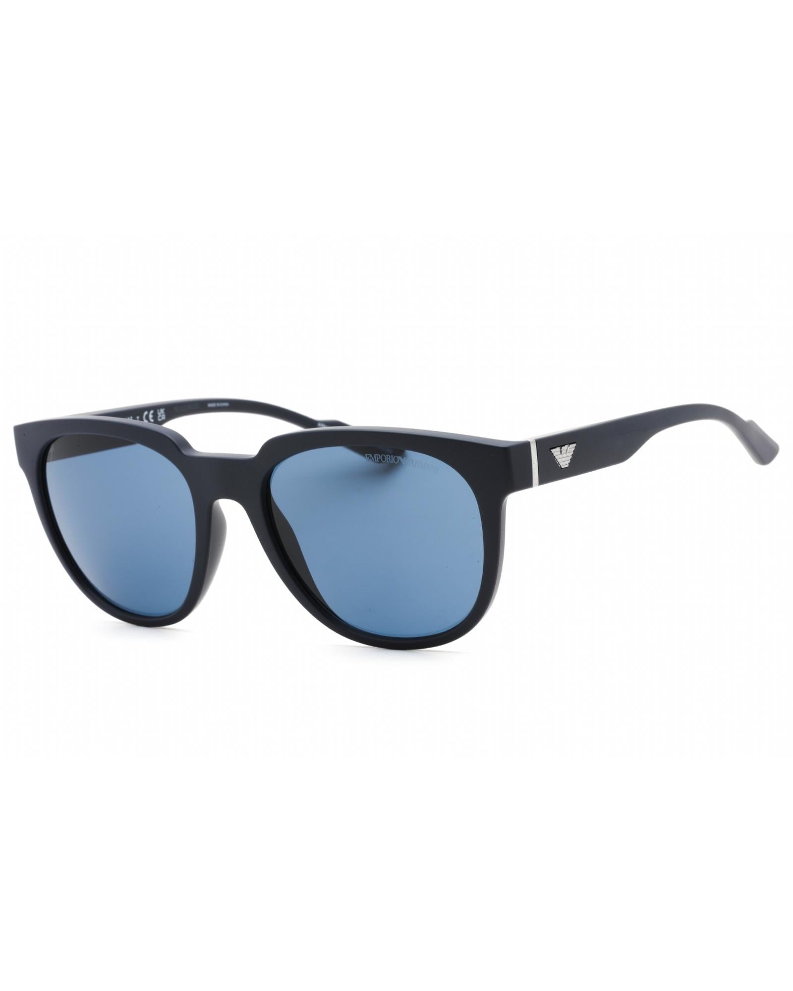 Emporio Armani  EA4120 Square Sunglasses - Black