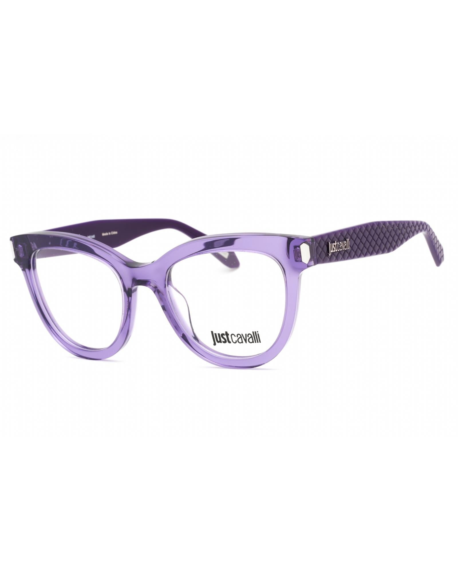 Just Cavalli  JC0303 Cat Eye Eyeglasses in Purple