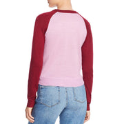Charlie Womens Wool Blend Raglan Sleeves Sweater