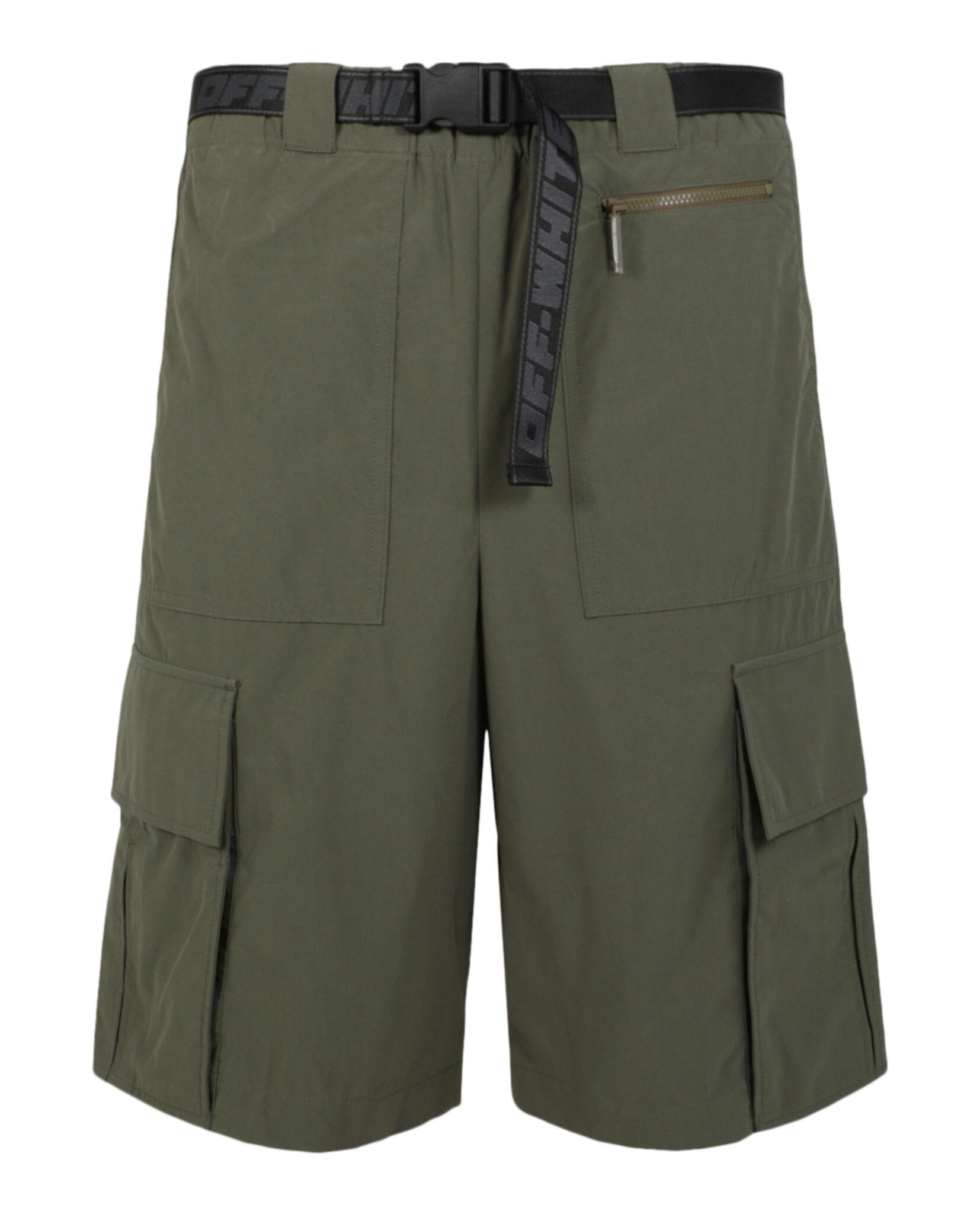 Off-White Mens Industrial Belt Cargo Shorts