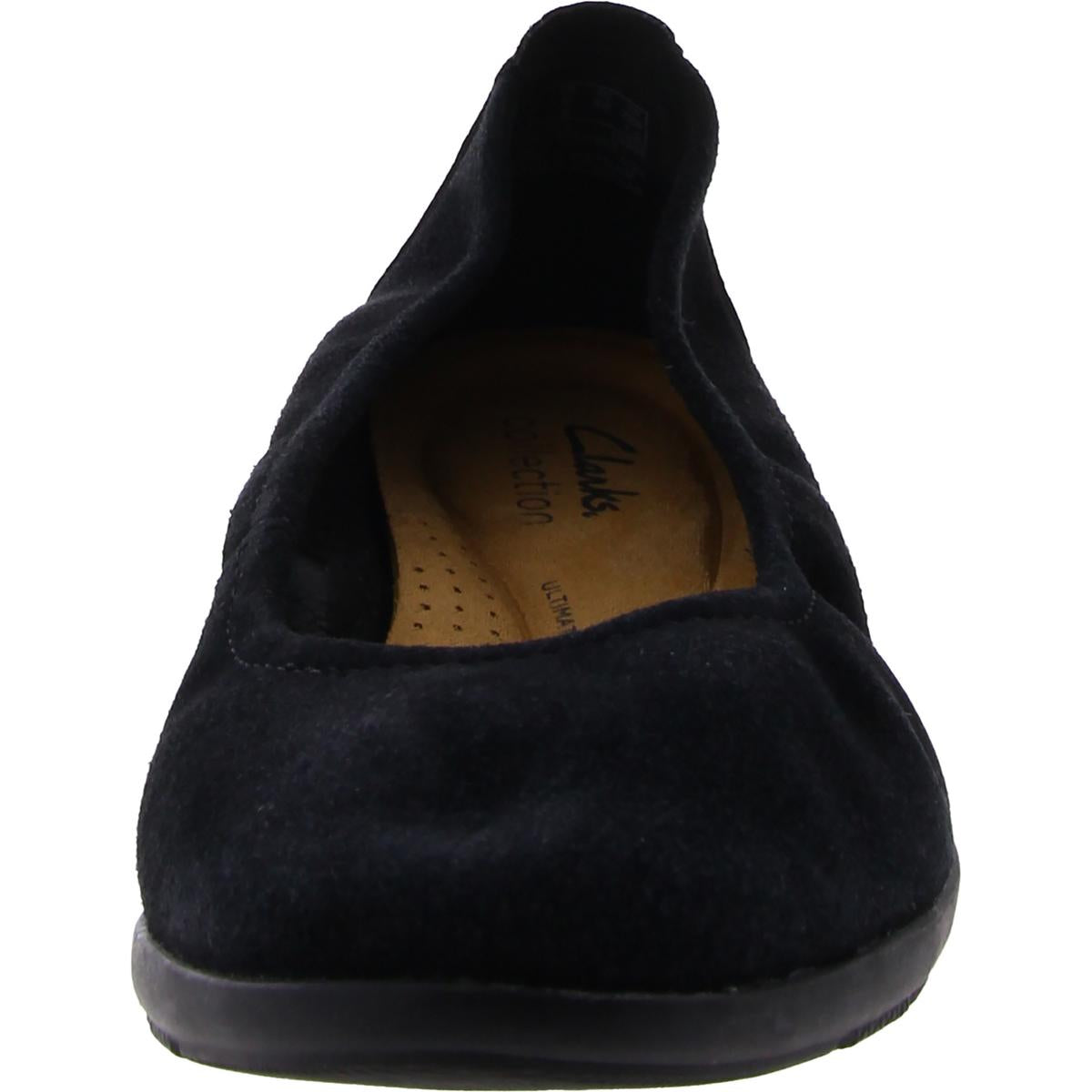 Jenette Ease Womens Faux Suede Slip On Loafers