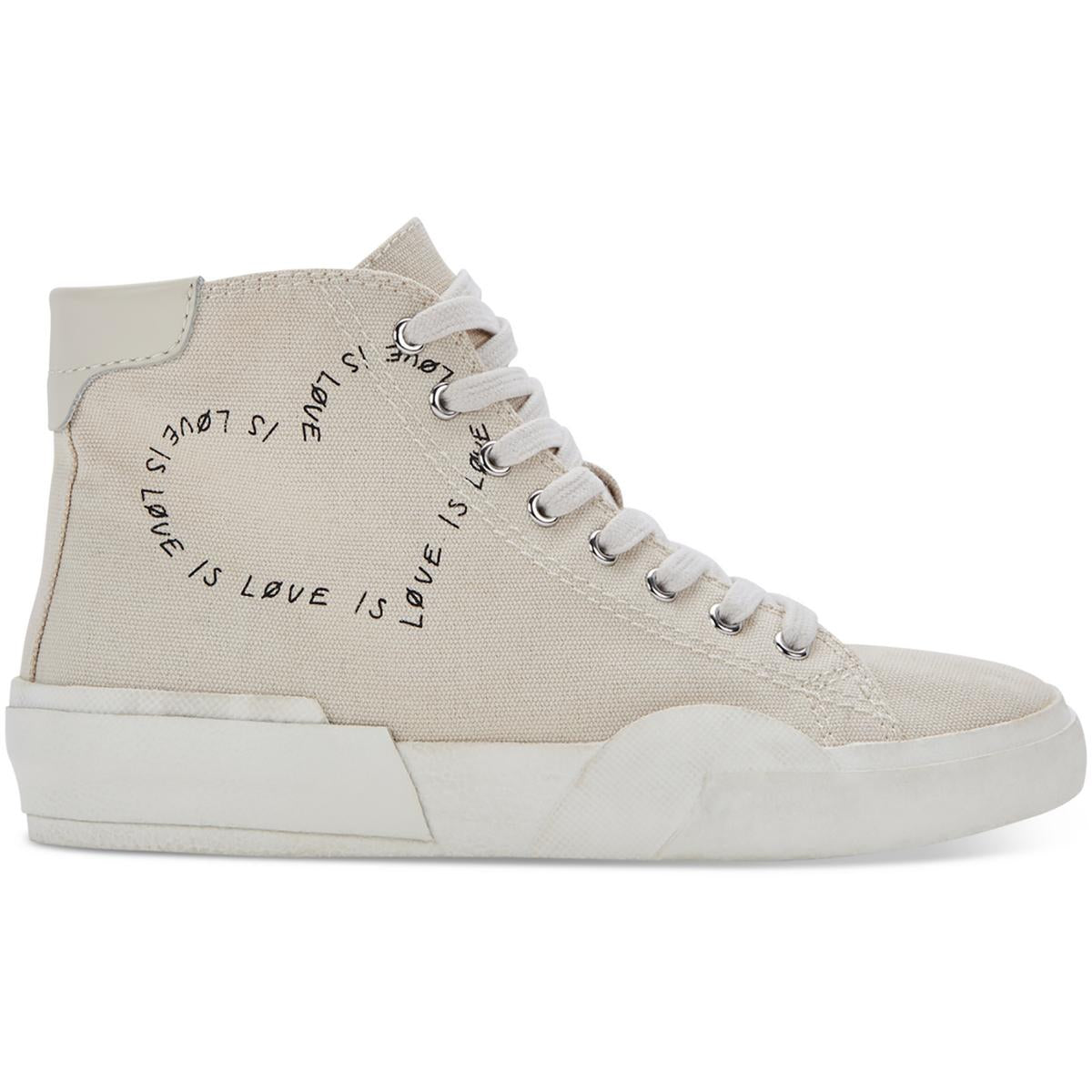 Zest Pride Womens Leather Lifestyle High-Top Sneakers