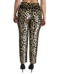 Dolce & Gabbana Sequined High Waist Pants34