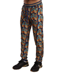 Dolce & Gabbana Patterned Silk Joggers7