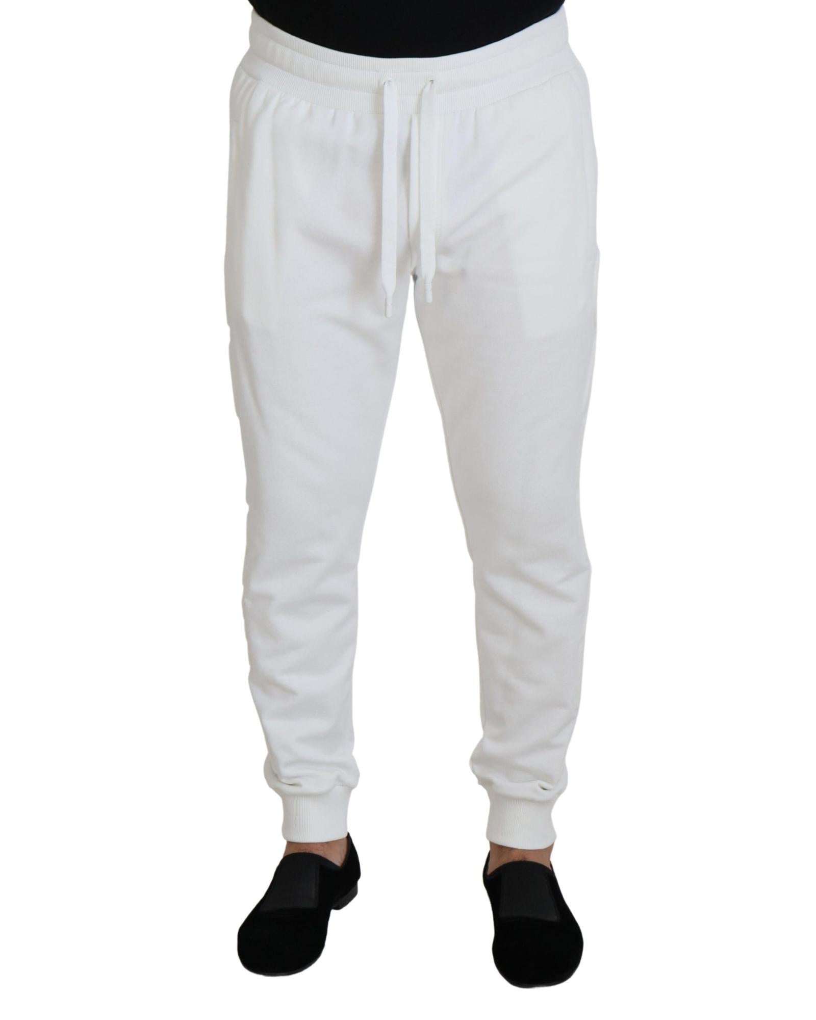 Dolce & Gabbana Logo Cotton Sweatpants Trousers Pants1