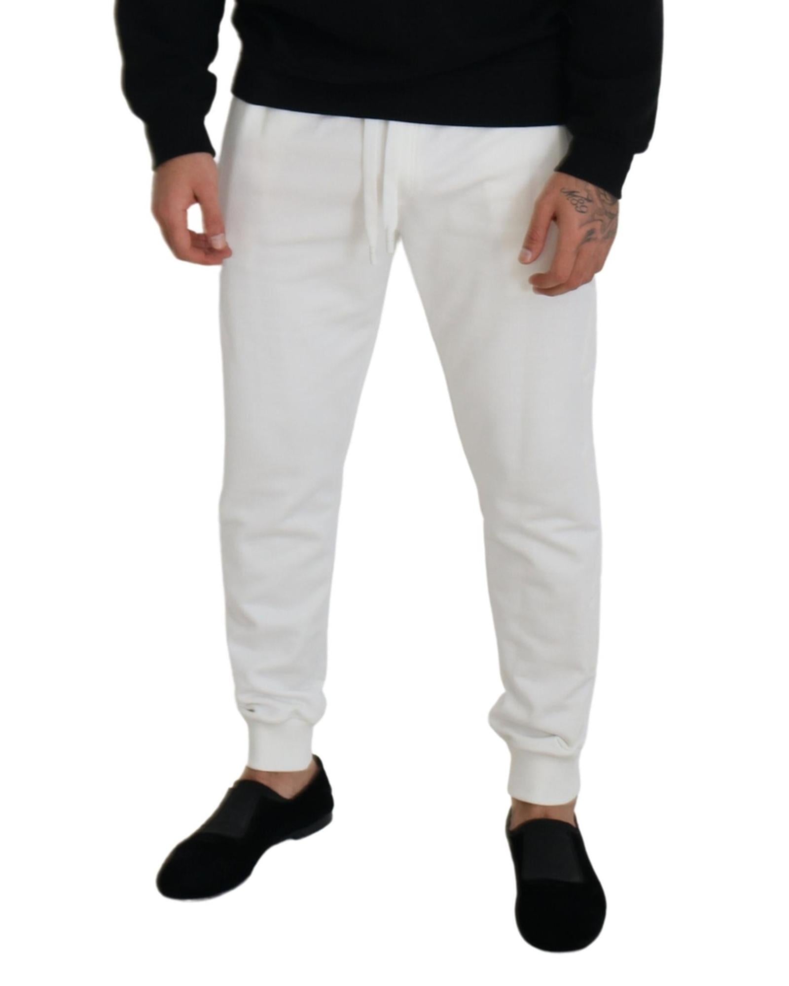 Dolce & Gabbana Logo Cotton Sweatpants Trousers Pants12