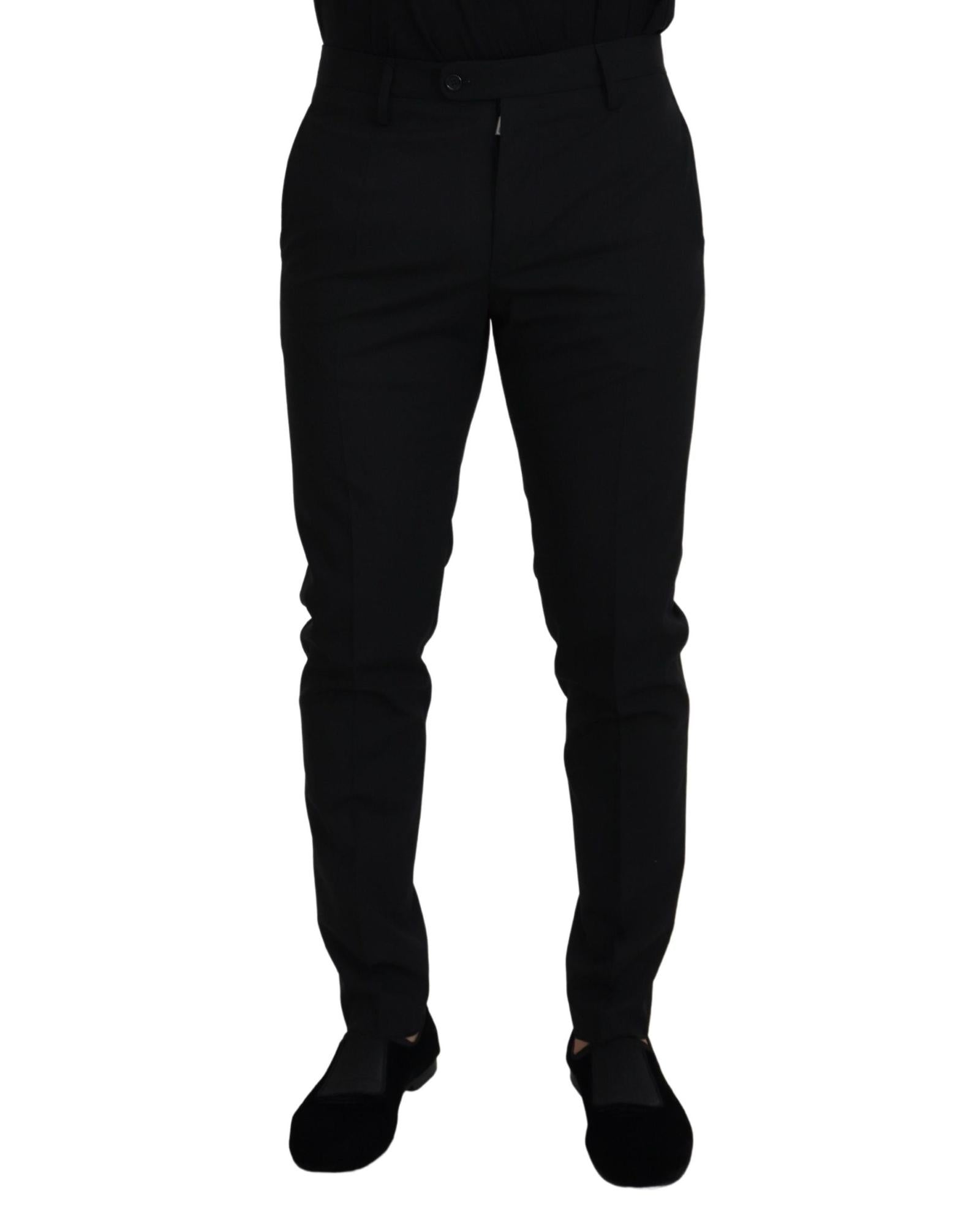 Dolce & Gabbana  Classic Fit Pants - Black