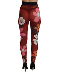 Dolce & Gabbana Floral Print Stretch Leggings8