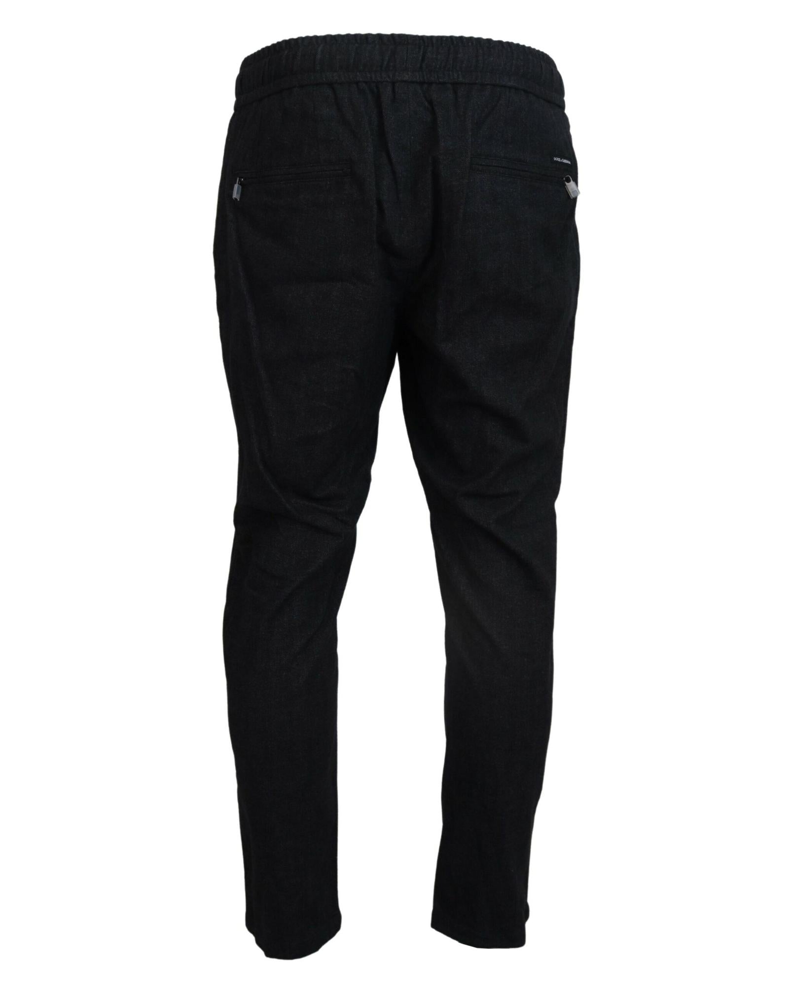 Dolce & Gabbana  Men's Black Jogger Sweatpants