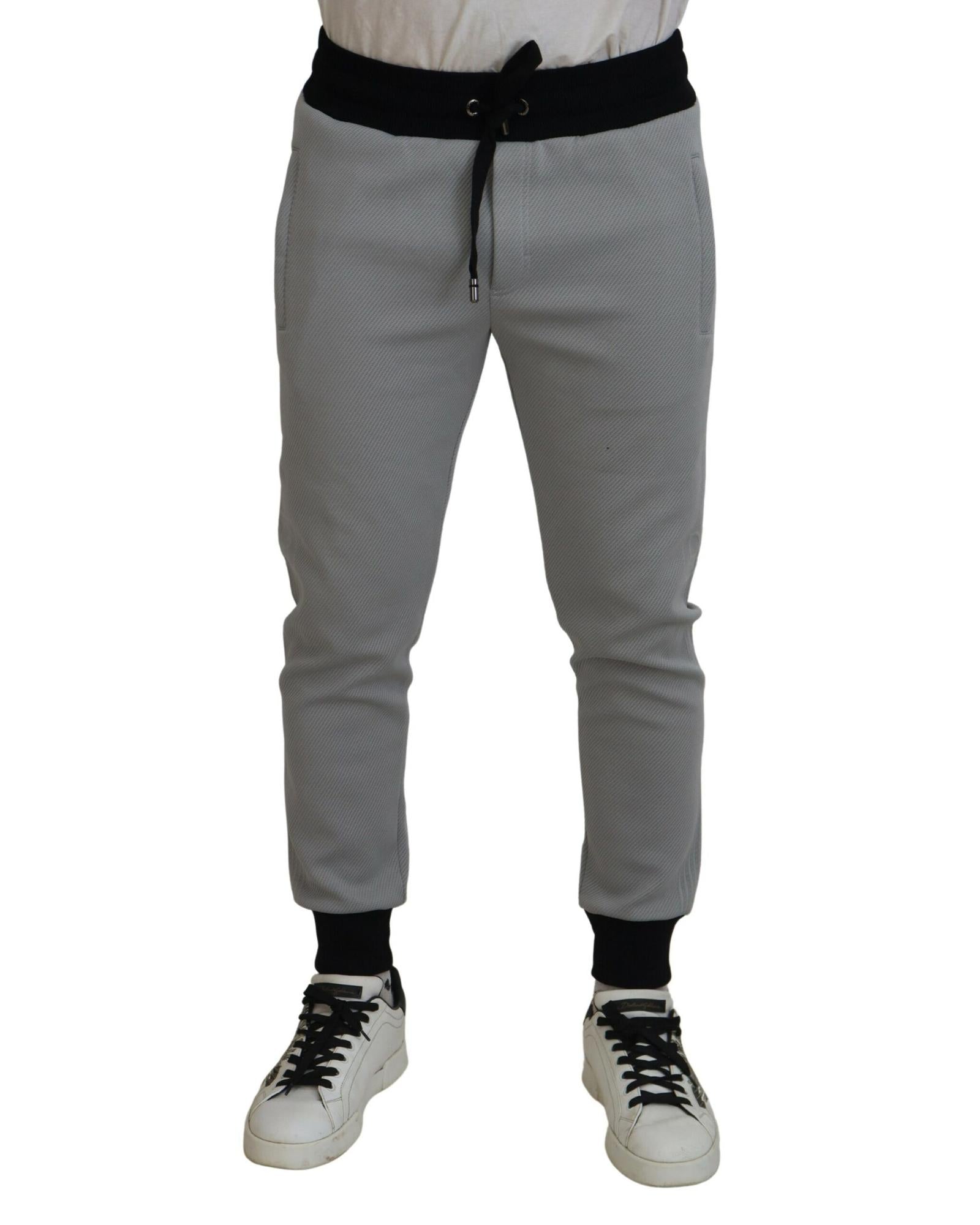 Dolce & Gabbana  Men's Gray Sweatpants Jogger Pants