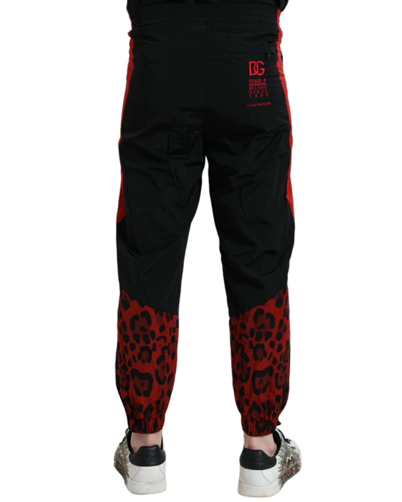 Dolce & Gabbana  Men's Leopard Print Pants