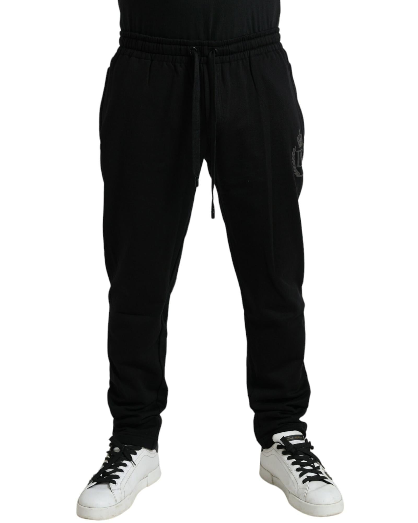 Dolce & Gabbana  DG Crown Sweatpants - Black