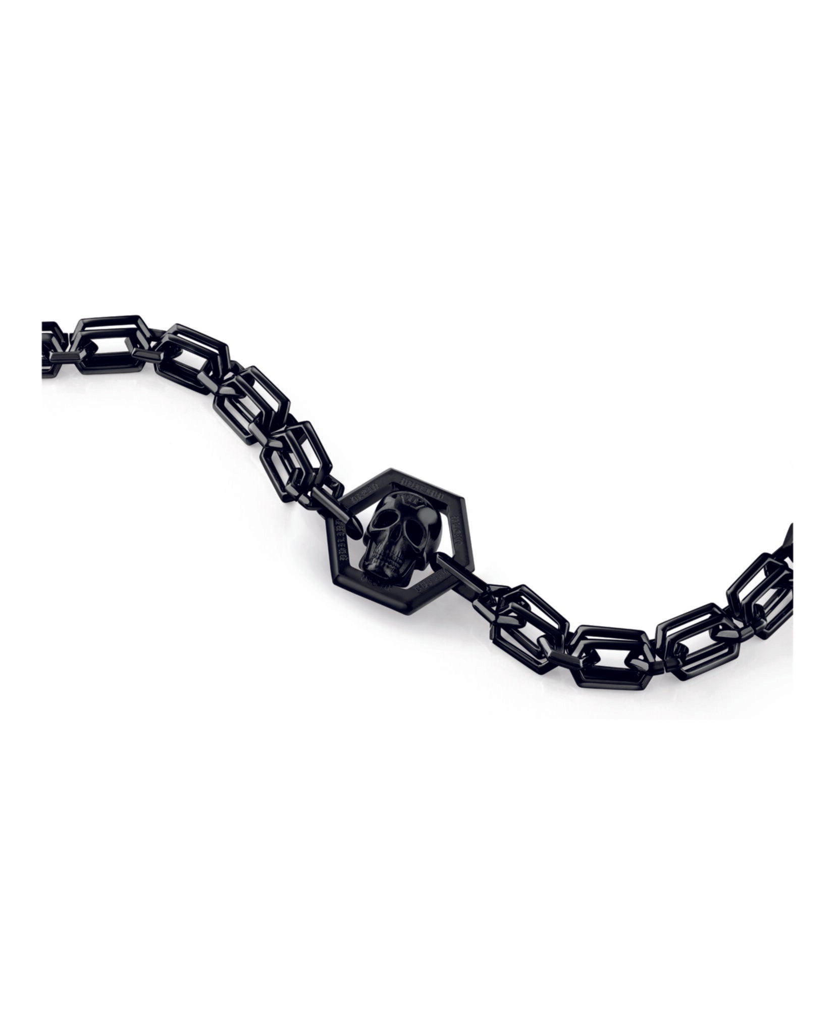 Philipp Plein Mens Plein Icon Chain Bracelet