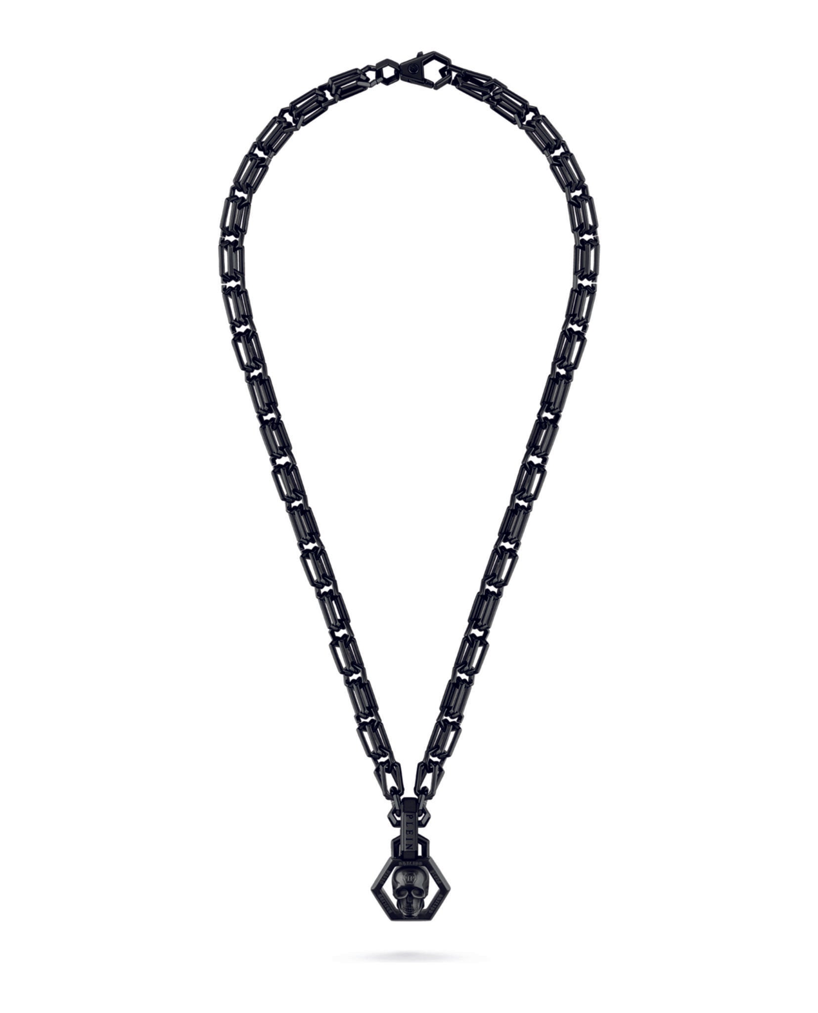 Philipp Plein Mens Plein Icon Chain Necklace