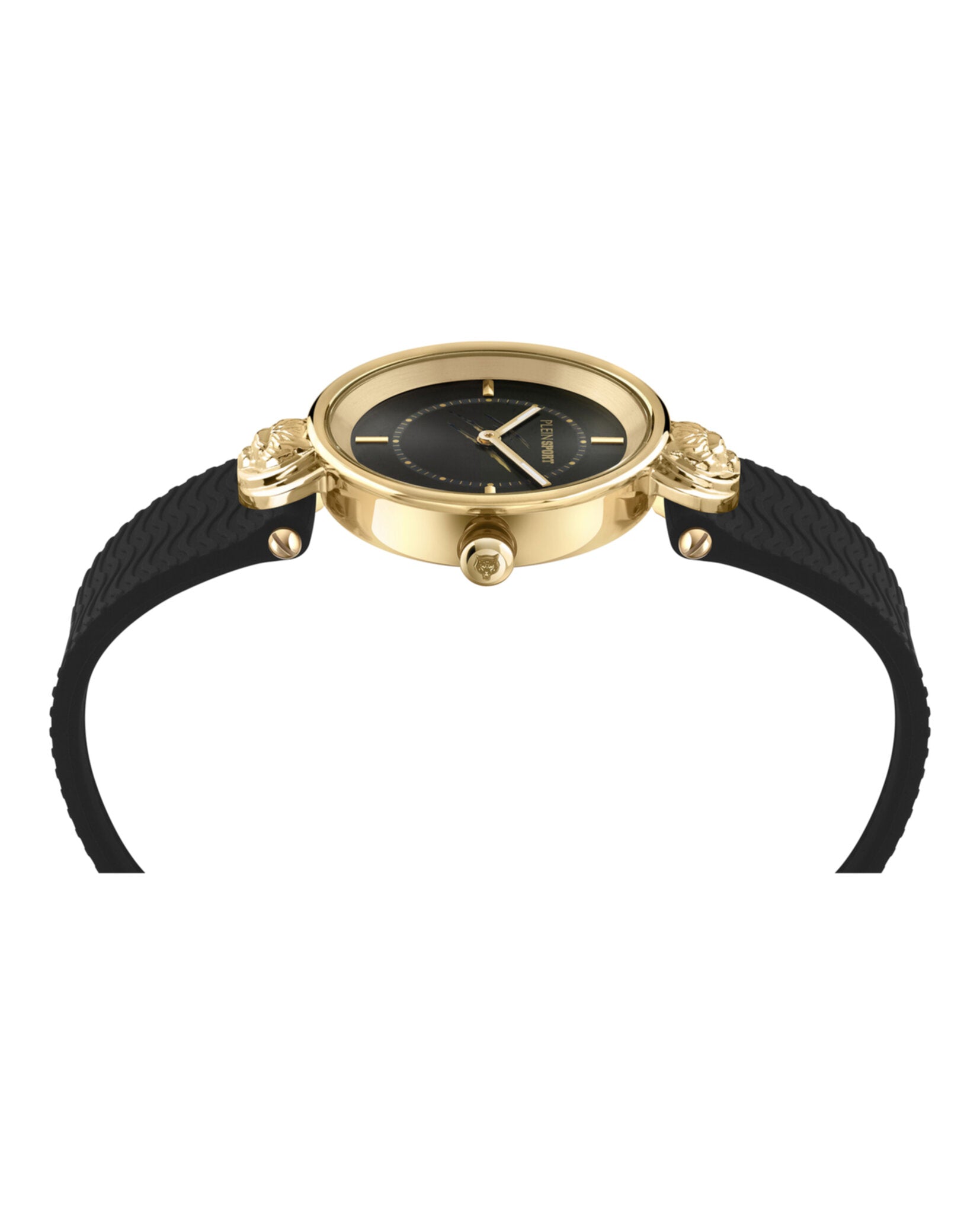 Plein Sport Womens  Gold 34mm Strap Fashion Watch